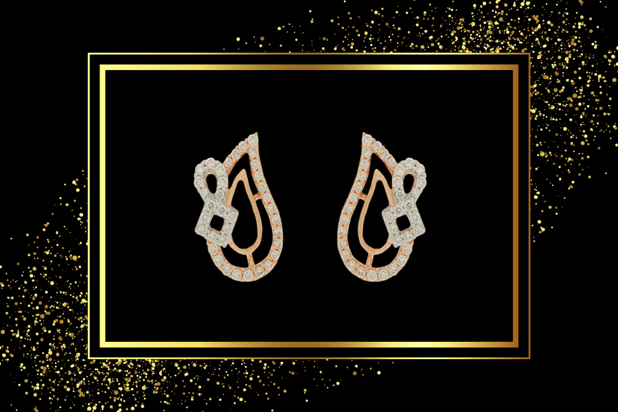 Diamond Earrings by Maaya Jewels